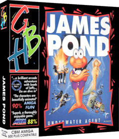 James Pond: Underwater Agent - Box - 3D (Europe) - 679x793