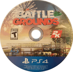 WWE 2K Battlegrounds - Disc (North America) - 989x970