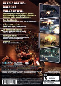 Ratchet: Deadlocked - Box - Back (World) - 1521x2142