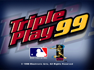 Triple Play 99 - Screenshot - Game Title (World) - 640x480