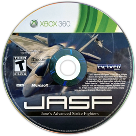 JASF: Jane's Advanced Strike Fighters - Disc (North America) - 899x899