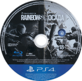 Tom Clancy's Rainbow Six: Siege - Disc (Russia) - 766x763