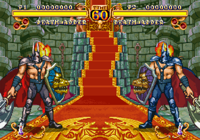 Golden Axe: The Duel - Screenshot - Gameplay (World) - 640x448