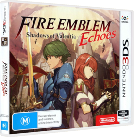Fire Emblem Echoes: Shadows of Valentia - Box - 3D (Australia) - 841x856