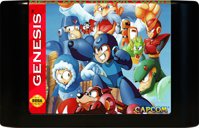 Mega Man: The Wily Wars - Fanart - Cart - Front (North America) - 800x518