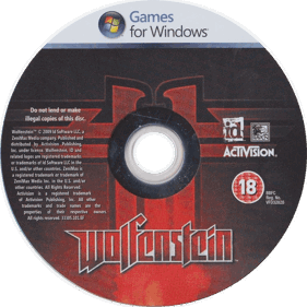 Wolfenstein - Disc (Europe) - 771x770