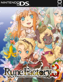 Rune Factory 3: A Fantasy Harvest Moon - Fanart - Box - Front (North America) - 500x646