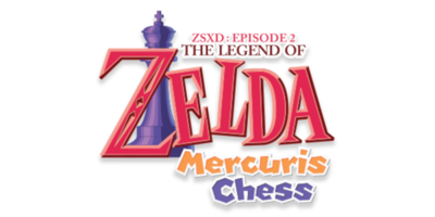 The Legend of Zelda XD2: Mercuris Chess - Clear Logo (World) - 600x300