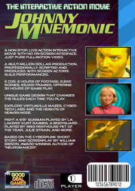 Johnny Mnemonic - Box - Back (World) - 774x1100