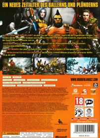 Borderlands 2 - Box - Back (Europe) - 3043x4219