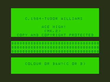 Ace High MK 2 - Screenshot - Game Title (United Kingdom) - 320x240