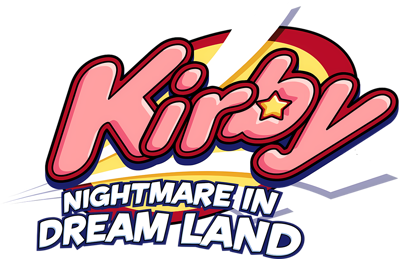 Kirby: Nightmare in Dream Land - Clear Logo (World) - 1200x779