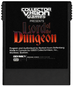 Lord of the Dungeon - Cart - Front (North America) - 2272x2687