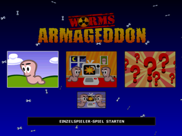 Worms Armageddon - Screenshot - Game Title (Germany) - 640x480