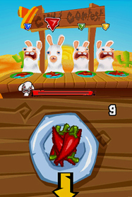 Rayman: Raving Rabbids 2 - Screenshot - Gameplay (World) - 512x768