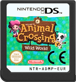 Animal Crossing: Wild World - Cart - Front (Europe) - 517x564