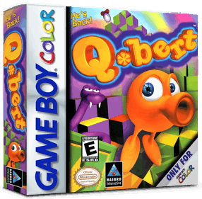 Q*bert - Box - 3D (North America) - 1016x998