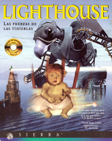 Lighthouse: The Dark Being - Box - Front (Spain) - 2170x2720