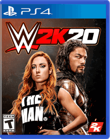WWE 2K20 - Box - Front - Reconstructed (North America) - 1000x1264