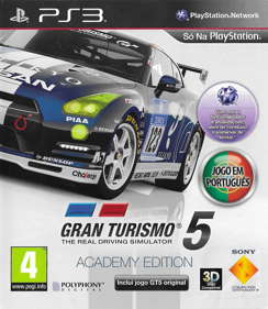 Gran Turismo 5: Academy Edition - Box - Front (Europe) - 1543x1776