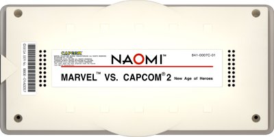 Marvel vs. Capcom 2 - Cart - Front (North America) - 3027x1522