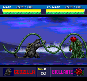 Godzilla - Screenshot - Gameplay (World) - 256x239