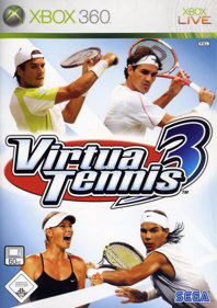 Virtua Tennis 3 - Box - Front (Germany) - 600x851