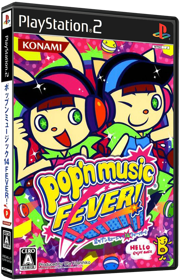 Pop'n Music 14 Fever! - Box - 3D (Japan) - 567x878
