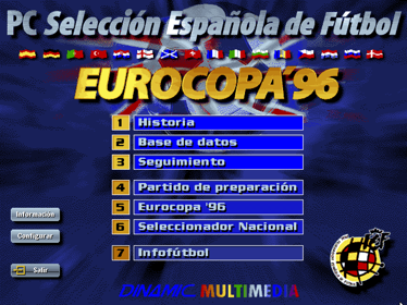 PC Selección Española de Fútbol: Eurocopa '96 - Screenshot - Game Title (Spain) - 1920x1440
