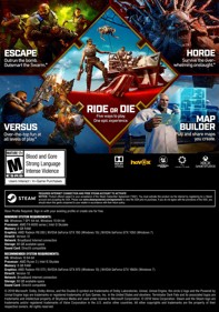 Gears 5 - Fanart - Box - Back (North America) - 1511x2152