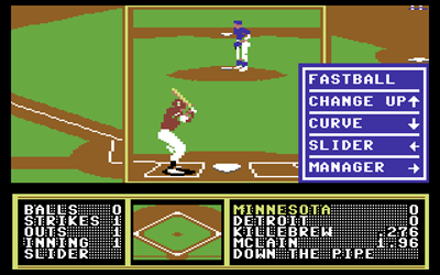 Tony La Russa's Ultimate Baseball - Screenshot - Gameplay (North America) - 320x200