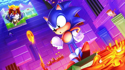 Sonic the Hedgehog - Fanart - Background (World) - 3840x2160