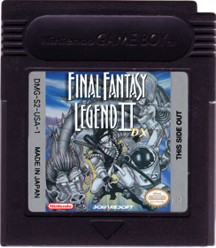 Final Fantasy Legend II DX - Cart - Front (North America) - 673x773