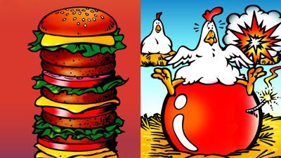 Short Order / Eggsplode! - Fanart - Background (North America) - 1920x1080