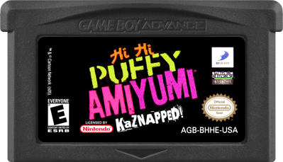 Hi Hi Puffy AmiYumi: Kaznapped! - Cart - Front (North America) - 1000x574