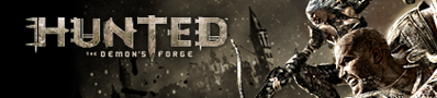 Hunted: The Demon's Forge - Banner (World) - 420x95