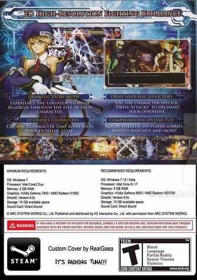 BlazBlue: Calamity Trigger - Fanart - Box - Back (World) - 336x478