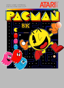 Pac-Man 8K - Fanart - Box - Front (World) - 787x1077