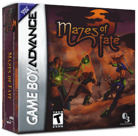 Mazes of Fate - Box - 3D (North America) - 1016x998