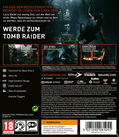Shadow of the Tomb Raider - Box - Back (Europe) - 3007x3468