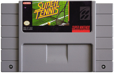 Super Tennis - Fanart - Cart - Front (North America) - 811x518