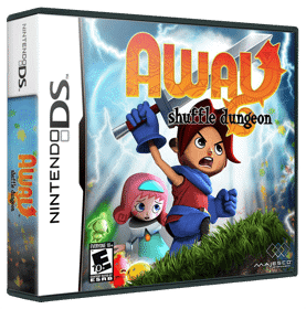 Away: Shuffle Dungeon - Box - 3D (North America) - 900x911