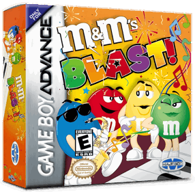 M&M's Blast! - Box - 3D (North America) - 1016x998