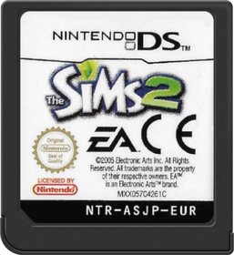 The Sims 2 - Cart - Front (Europe) - 517x564