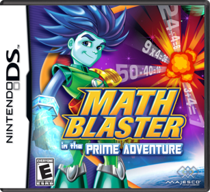 Math Blaster in the Prime Adventure - Box - Front - Reconstructed (North America) - 774x708