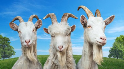 Illustration of Goat Simulator 3