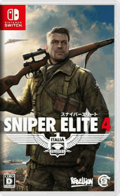 Sniper Elite 4 - Box - Front - Reconstructed (Japan) - 693x1134