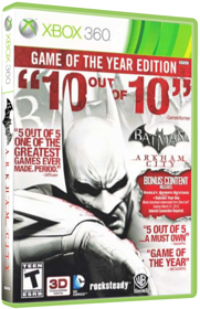 Batman: Arkham City: Game of the Year Edition - Box - 3D (North America) - 567x878