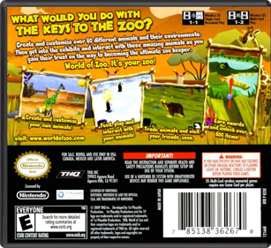 World of Zoo - Box - Back - Reconstructed (North America) - 774x708