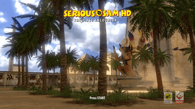 Serious Sam HD: The First Encounter - Screenshot - Game Title (World) - 1280x720